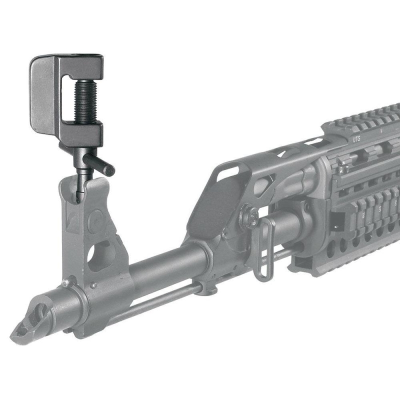 Windage & Elevation Front Sight Adjustment Tool for Rifles - All Steel