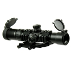 1.5-4X30 Tactical Rifle Scope with RGB illuminated Horseshoe Reticle-PEPR Mount - West Lake Tactical