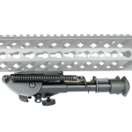 6" to 9" Adjustable Spring Return Sniper Hunting Rifle Bipod w/ KeyMod Adapter