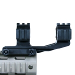 PEPR style Cantilever 1" to 30mm Rifle Scope Mount for 20mm Rails - Black