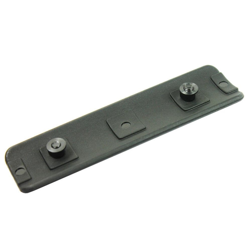 4" Keymod Rail Panel Handguard Covers Polymer Textured - Set of Three Black