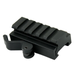 Quick Release Half Inch .5" Low Profile Riser QR Block Mount for Picatinny Rail - West Lake Tactical