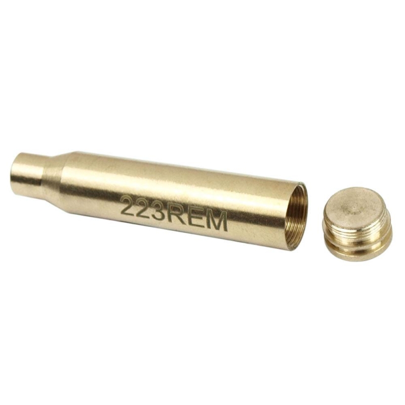 Red Laser Dot 223 Boresighter .223 REM Brass Laser Bore sight for Rifle Gun