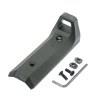 Tactical Grip Foregrip Handstop Fits M-LOK KeyMod Handguard Polymer Black - West Lake Tactical