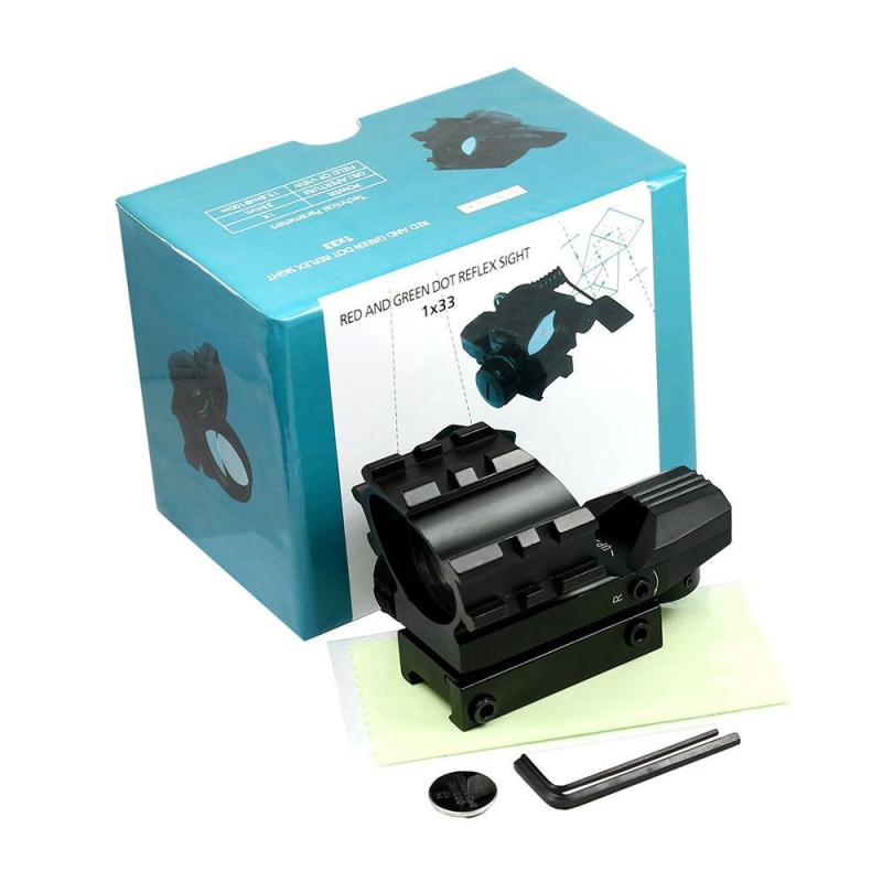 Tactical Holographic Red Green 4 Reticles Reflex Dot Sight with 20mm Rail Mount - West Lake Tactical