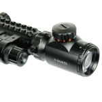 3-9x40 Hunting Rifle Scope Dual illuminated Snipe Scope & Green Laser Sight