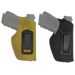 Inside The Pants Holster Concealed Pistol Carry Holster Right Hand IWB Black/Tan