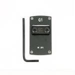 Micro Red Dot Sight Mount Base Plate for HK USP Pistols, G1, Black