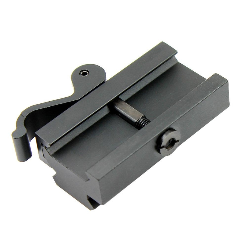 Quick Release Half Inch .5" Low Profile Riser QR Block Mount for Picatinny Rail - West Lake Tactical