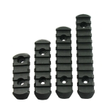 Tactical Rifle Polymer Picatinny Weaver Rail Section Set of 4 for MOE Handguard
