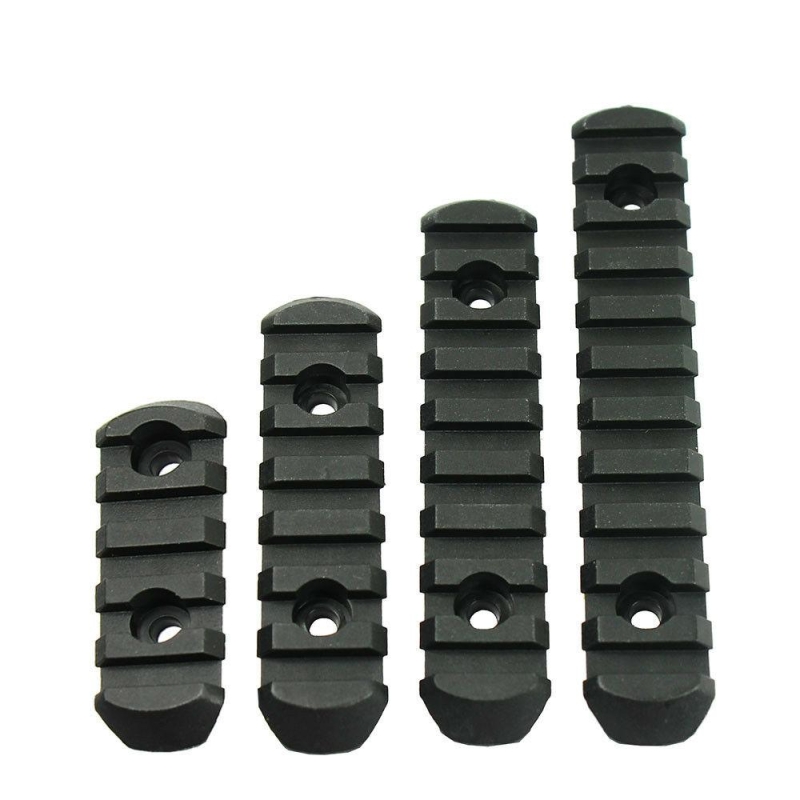 Tactical Rifle Polymer Picatinny Weaver Rail Section Set of 4 for MOE Handguard
