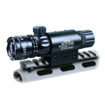 Red dot Laser sight rifle gun scope - Rail & Barrel Mounts Cap Pressure Switch