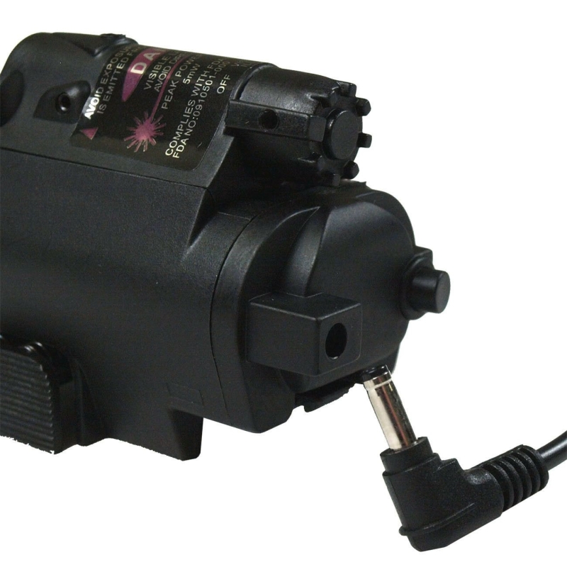 Tactical Red Laser Sight & CREE LED Flash Light Combo for 20mm Picatinny Rails