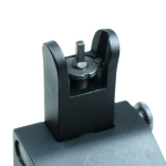 Tactical 223 556 Micro Flip Up Rapid Transition Front and Rear Iron Sight Set