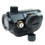 Tactical Reflex Red Green Dot Sight Scope - Dual High - Low Profile Rail Mounts