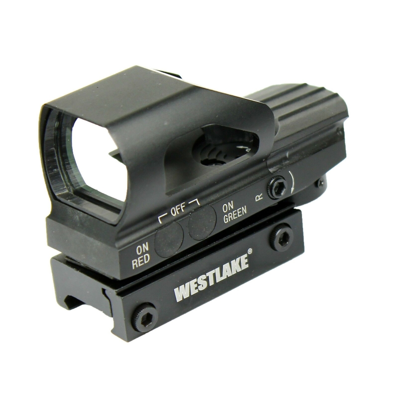 Tactical Sight Holographic Relex Scope - Red Green 4 Reticle Rail Mount - HD104