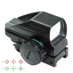 3-9X40 Tactical Rifle Scope + Red Green 4 Reticle Holographic Sight & Red Laser