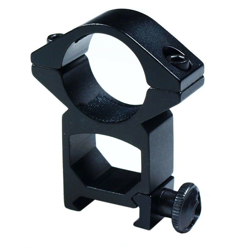 2 Pairs High Profile 1" Scope Ring Picatinny Weaver Rail Laser Torch Mount 4 Pcs