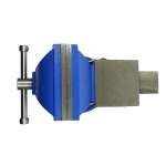 4"  Bench Vise with Anvil with Swivel Locking Base - Heavy Duty All Steel