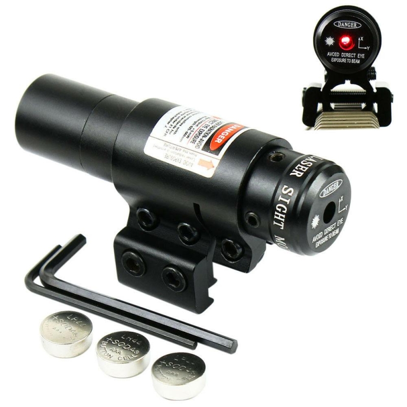 3-9X40 Illuminated Tactical Rifle Scope with Red Laser & Holographic Dot Sight