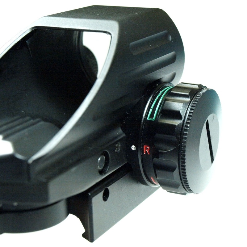3-9X40 Tactical Rifle Scope Mil-dot with Holographic 4 Reticle Sight & Red Lase