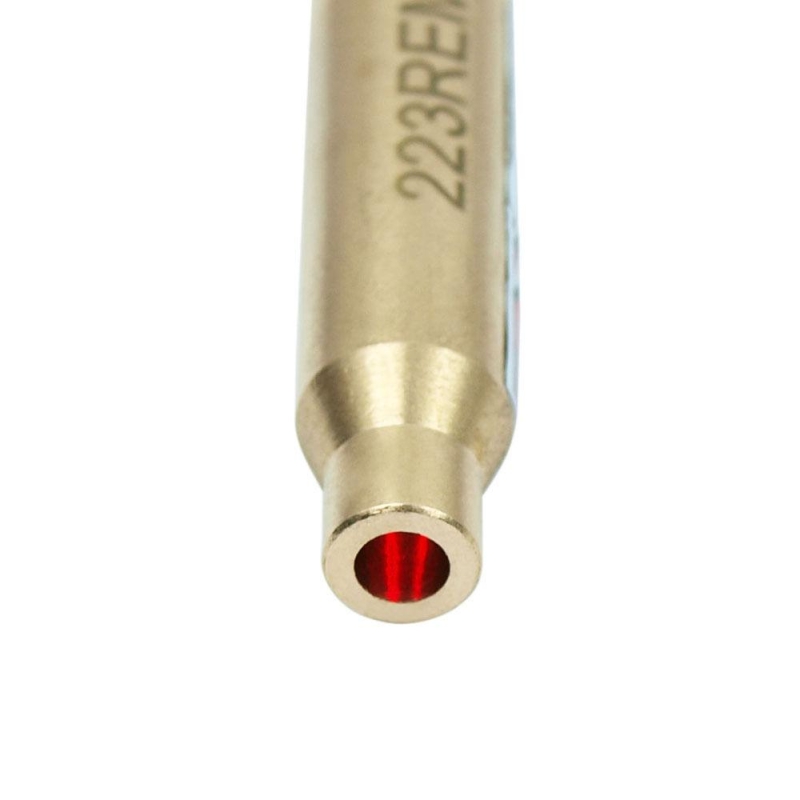 Red Laser Dot 223 Boresighter .223 REM Brass Laser Bore sight for Rifle Gun