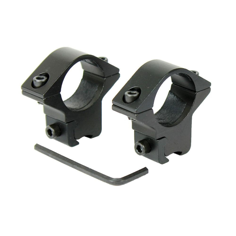 57_c525de6b-bb3b-4add-8e73-8d8f4657366c One Pair of Scope Rings Laser / Scope Mount for 10mm Dovetail Rail - Low Profile