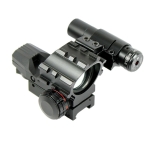 Holographic Tactical Red / Green 4 Reticles Reflex Dot Scope + laser sight combo