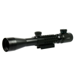 3-9X40 EG Optical Rifle Scope Red Green illuminated Reticle 20/11mm Rail Mount