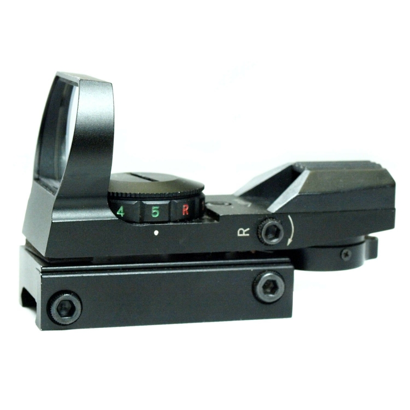 Tactical Holographic Reflex Red Green Dot Sight 4 Type Reticle for 20mm Rails - West Lake Tactical