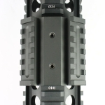45 Degree Offset Dual Side Rail Angle Mount 6 Slot Tactical Accessory Rail