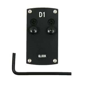 Pistol Mount Plate Base for Micro Red Dot Sight B1 D1 or Combo Fits Glock & 1911