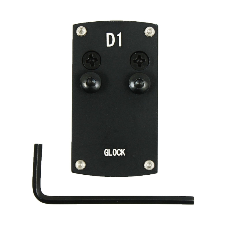 57_e3749fe0-655e-491c-9a83-8910254adf2a Pistol Mount Plate Base for Micro Red Dot Sight B1 D1 or Combo Fits Glock & 1911