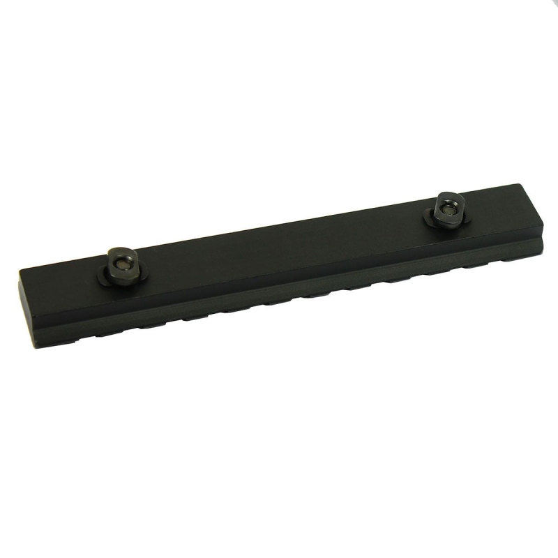 M-Lok 11 Slot Picatinny/Weaver Rail Handguard Section Aluminum 5" - Black