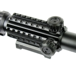 4-12X50 EG Tactical Rifle Scope with Holographic 4 Reticle Sight & Red Laser