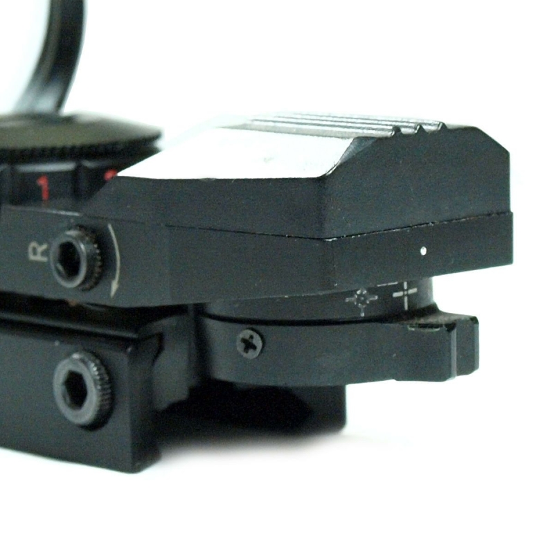 Tactical Holographic Reflex Red Green Dot Sight 4 Type Reticle for 20mm Rails