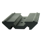 45 Degree Offset Dual Side Rail Angle Mount 6 Slot Tactical Accessory Rail
