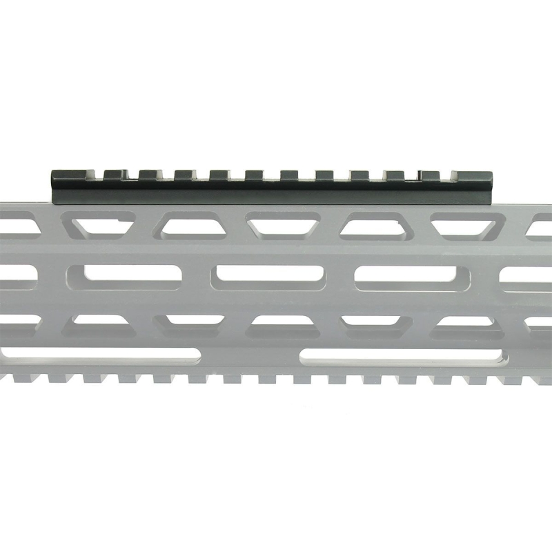M-Lok 11 Slot Picatinny/Weaver Rail Handguard Section Aluminum 5" - Black