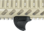 Angled Foregrip Hand Guard for Picatinny/Weaver Rail /W Thumb Lock Hand Stop