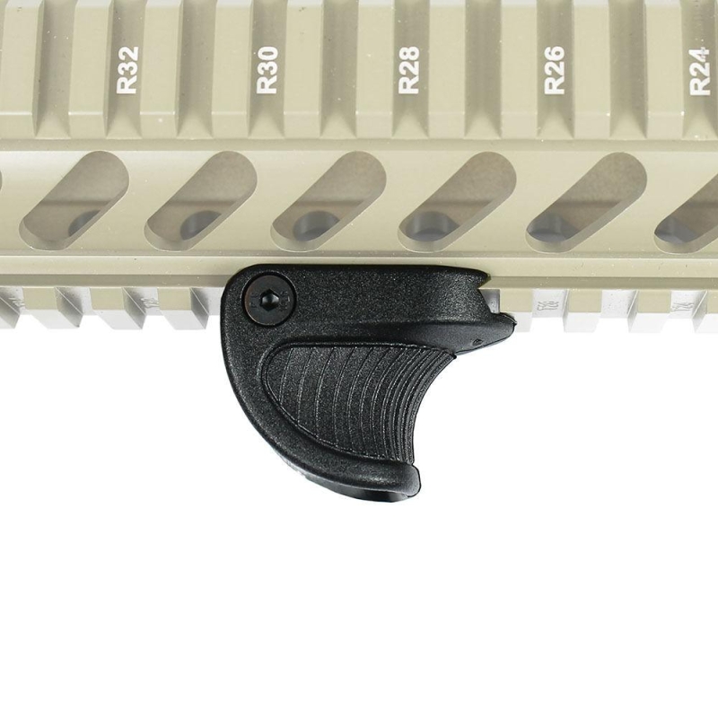 Angled Foregrip Hand Guard for Picatinny/Weaver Rail /W Thumb Lock Hand Stop