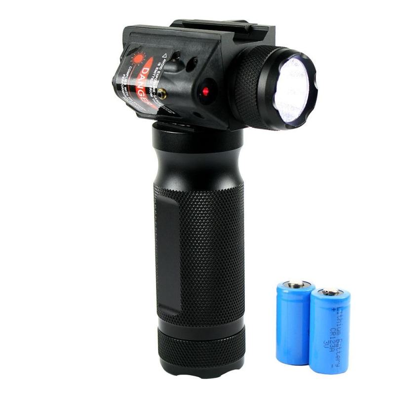 57_ebcd2899-fc69-49f1-bd72-262294d560cc Tactical Vertical Foregrip with LED Flashlight Laser Sight - 20mm Rail Mount