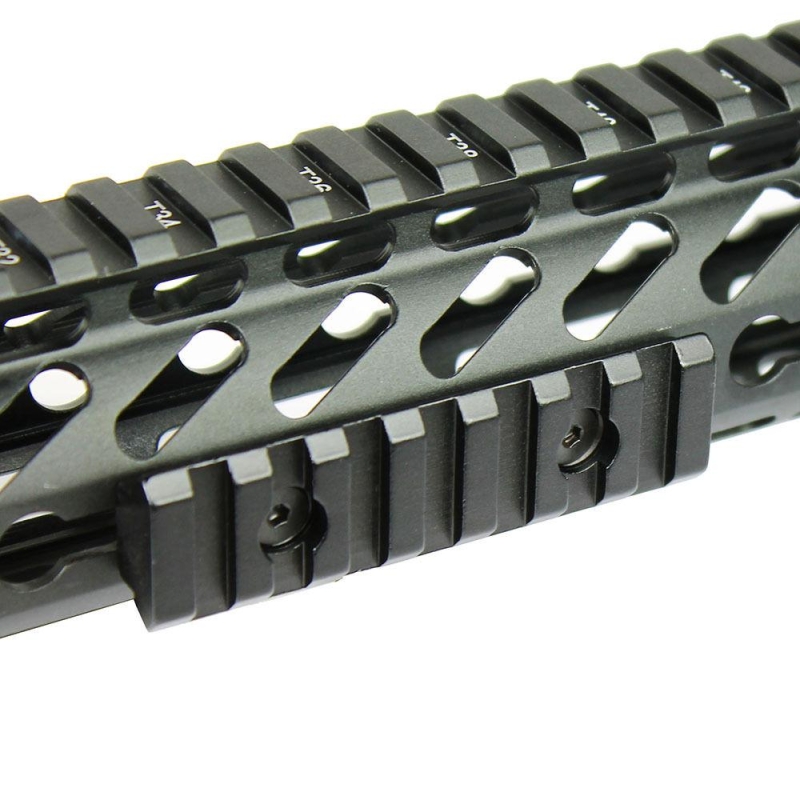 Keymod 7 Slot Picatinny/Weaver Accessory Rail Handguard Section Aluminum 3 inch