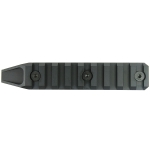 9 Slot 4.5" Picatinny Weaver Rail Section for Keymod Handguard - Aluminum Black