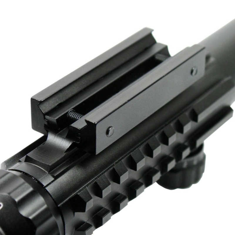 3-9X40 Tactical Rifle Scope Mil-dot with Holographic 4 Reticle Sight & Red Lase