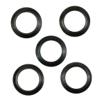 Crush Washer for .223 5.56 1/2x28 HIGH QUALITY Black - 5 PCS Pack