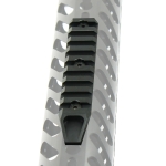 9 Slot 4.5" Picatinny Weaver Rail Section for Keymod Handguard - Aluminum Black