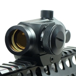 Quick ReleaseTactical Reflex Red Green Dot Sight Scope with Dual Rail Mounts QR