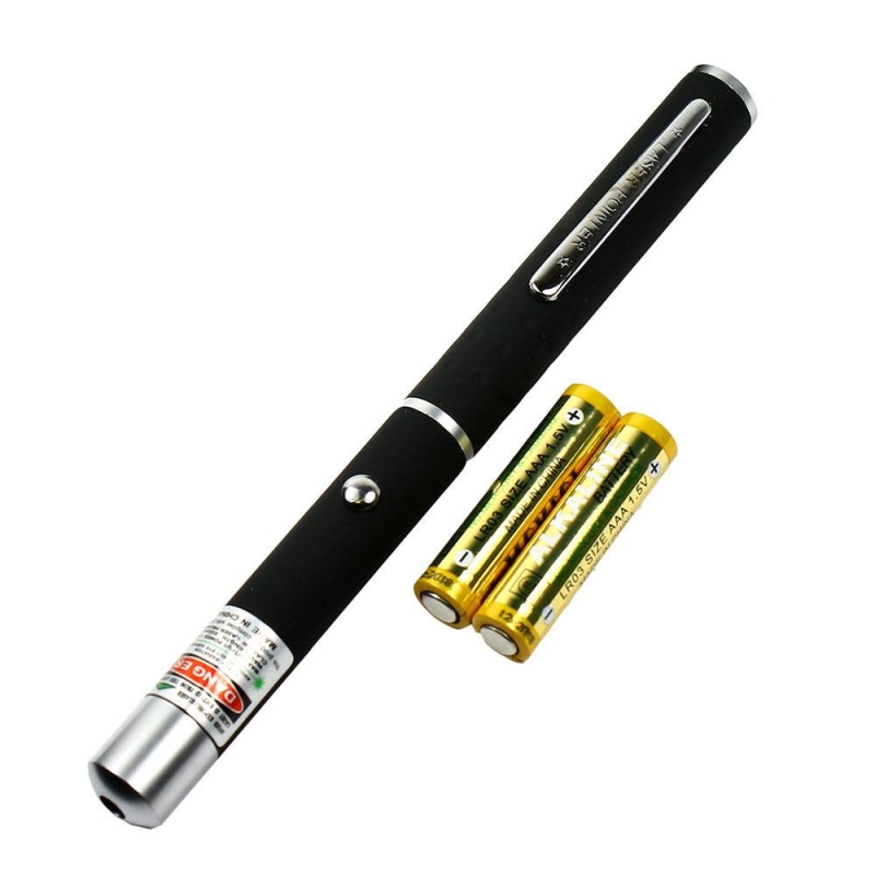 5mW High Power Green Laser Beam Pointer + 532nm Red Tinted Laser Safety Glasses