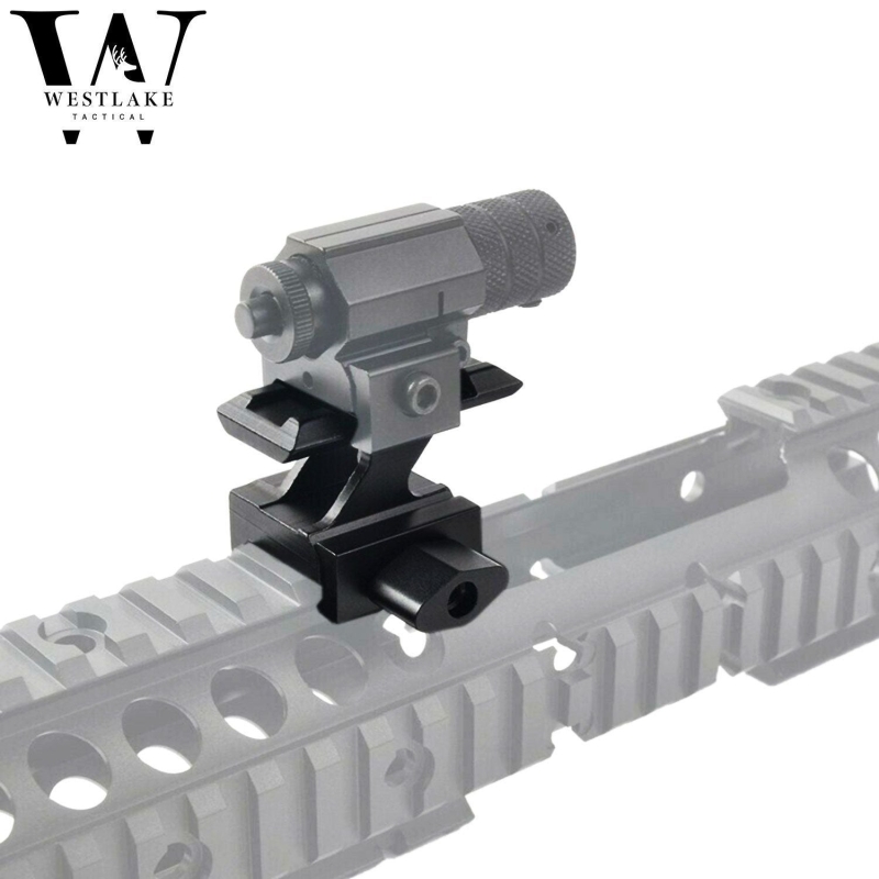Lockdown Picatinny Riser High Profile Red Dot Picatinny Mount 3 Slots