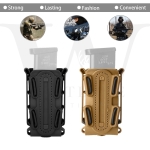 Tactical Scorpion Soft Shell 9mm Pistol Magazine Pouch Carrier Tall W/ Belt Loop - West Lake Tactical